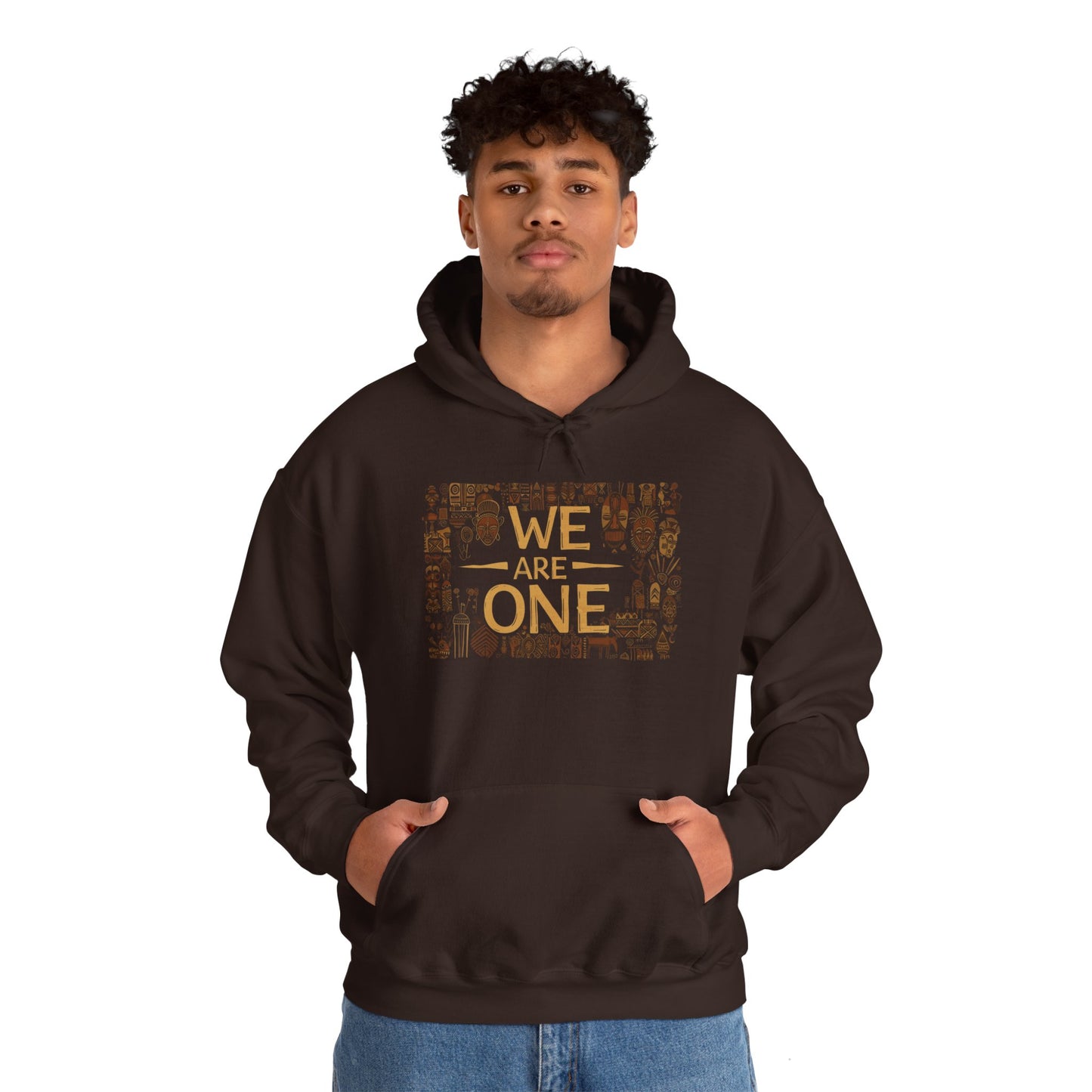 Unisex Heavy Blend™ Hoodie - "WE ARE ONE" Inspired Design