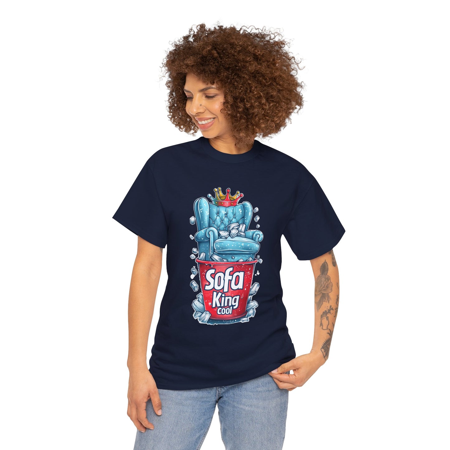 Sofa King Cool - Unisex Heavy Cotton Tee