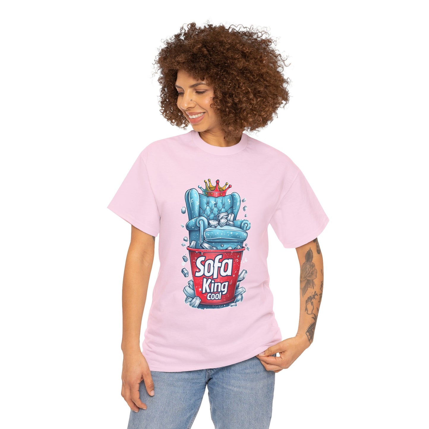 Sofa King Cool - Unisex Heavy Cotton Tee