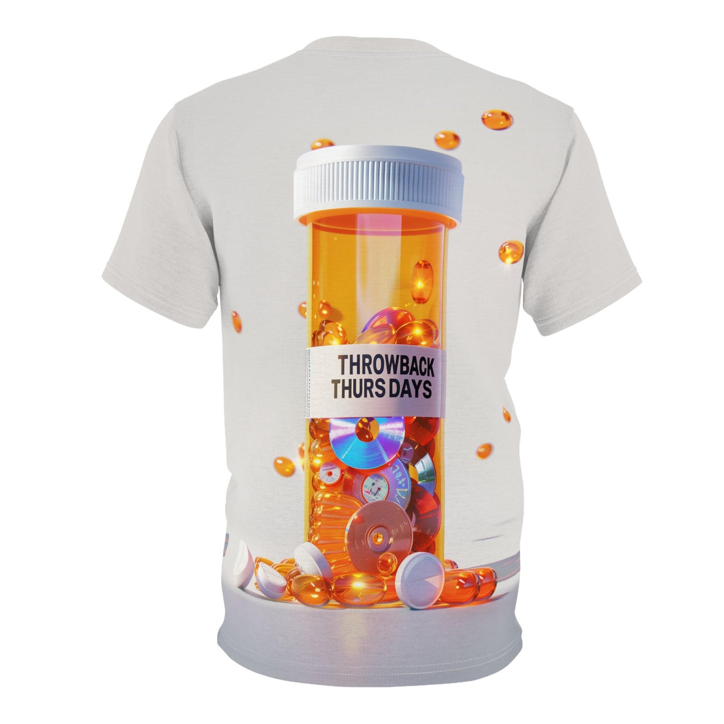 ThrowBack Thursdays Pill bottle  - Tee