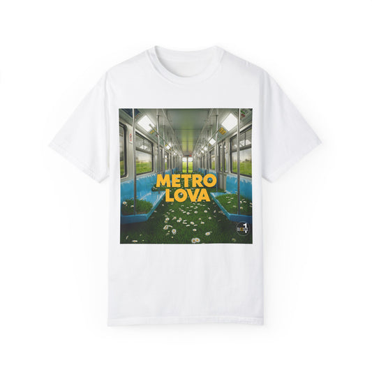 Metro Lova Unisex Garment-Dyed T-Shirt – Vibrant Urban Vibe for Nature Lovers