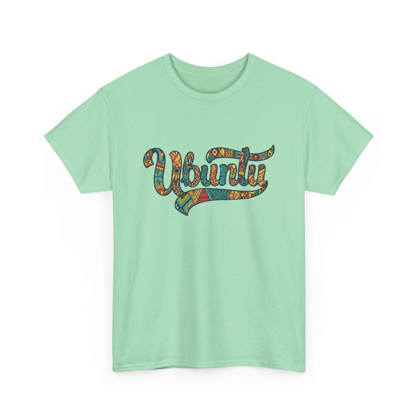 Ubuntu Unisex Heavy Cotton Tee - Celebrating Togetherness and Community