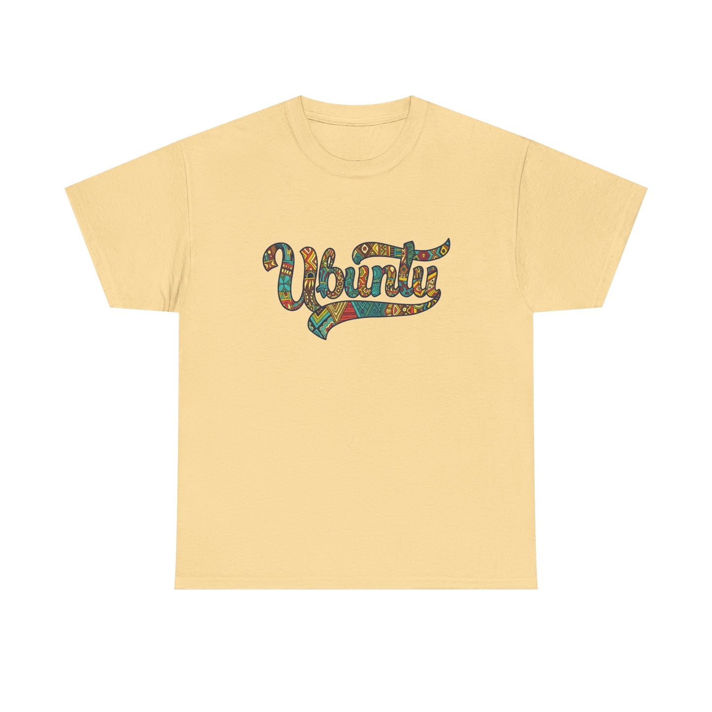 Ubuntu Unisex Heavy Cotton Tee - Celebrating Togetherness and Community