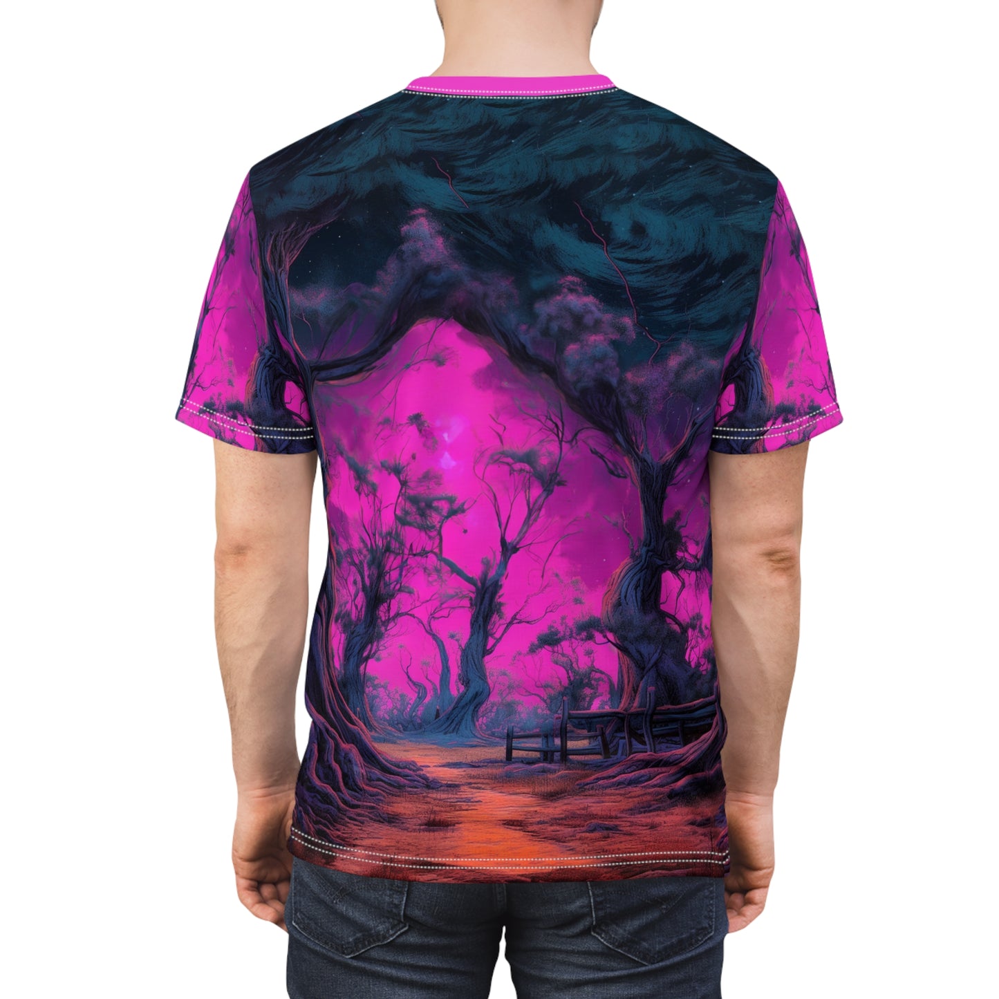 Purple Sky - Unisex Cut & Sew Tee