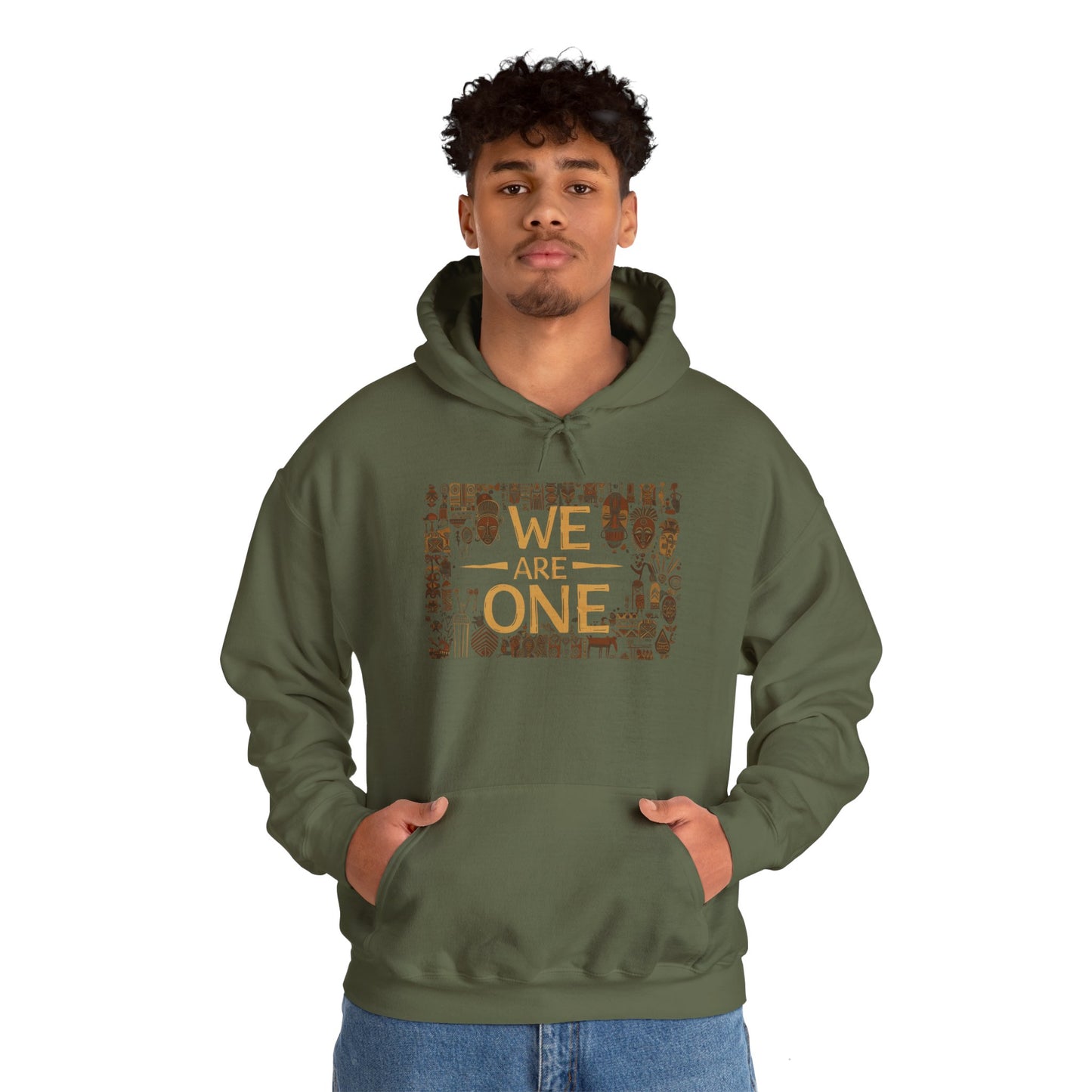 Unisex Heavy Blend™ Hoodie - "WE ARE ONE" Inspired Design