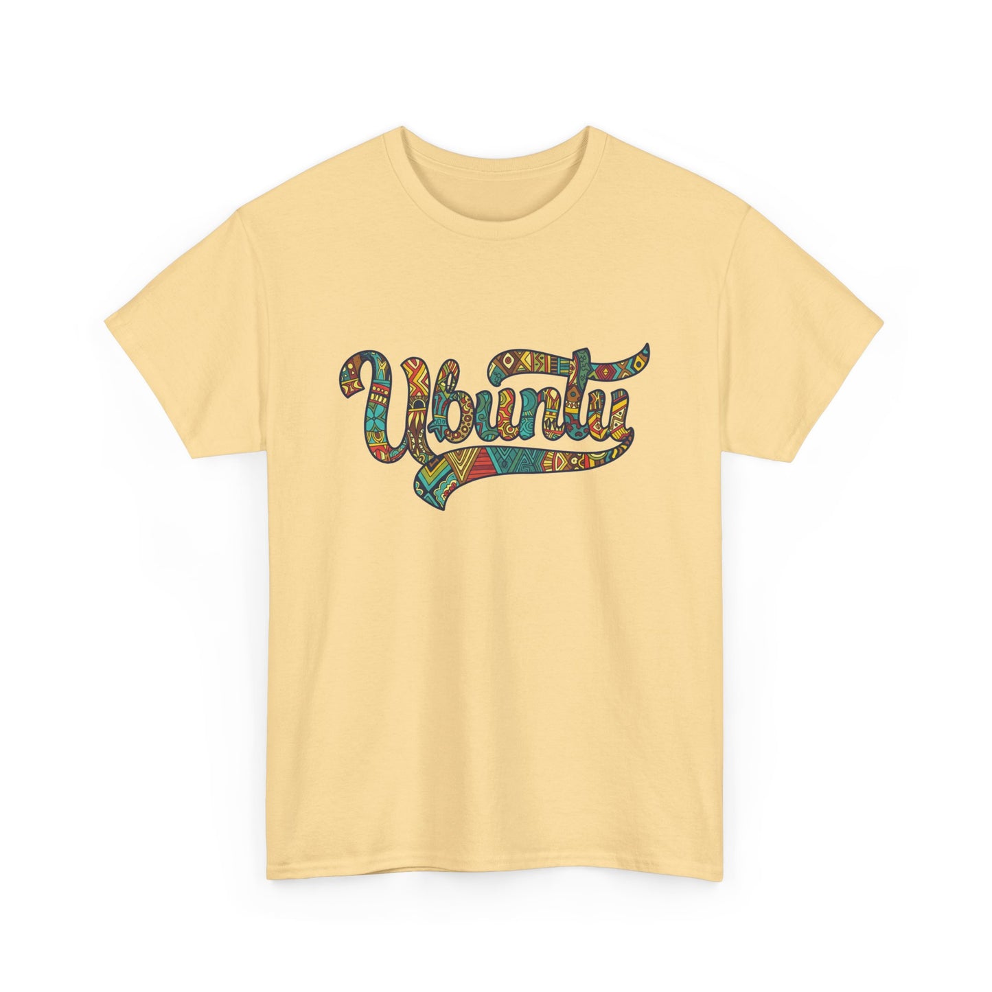 Ubuntu Unisex Heavy Cotton Tee - Celebrating Togetherness and Community