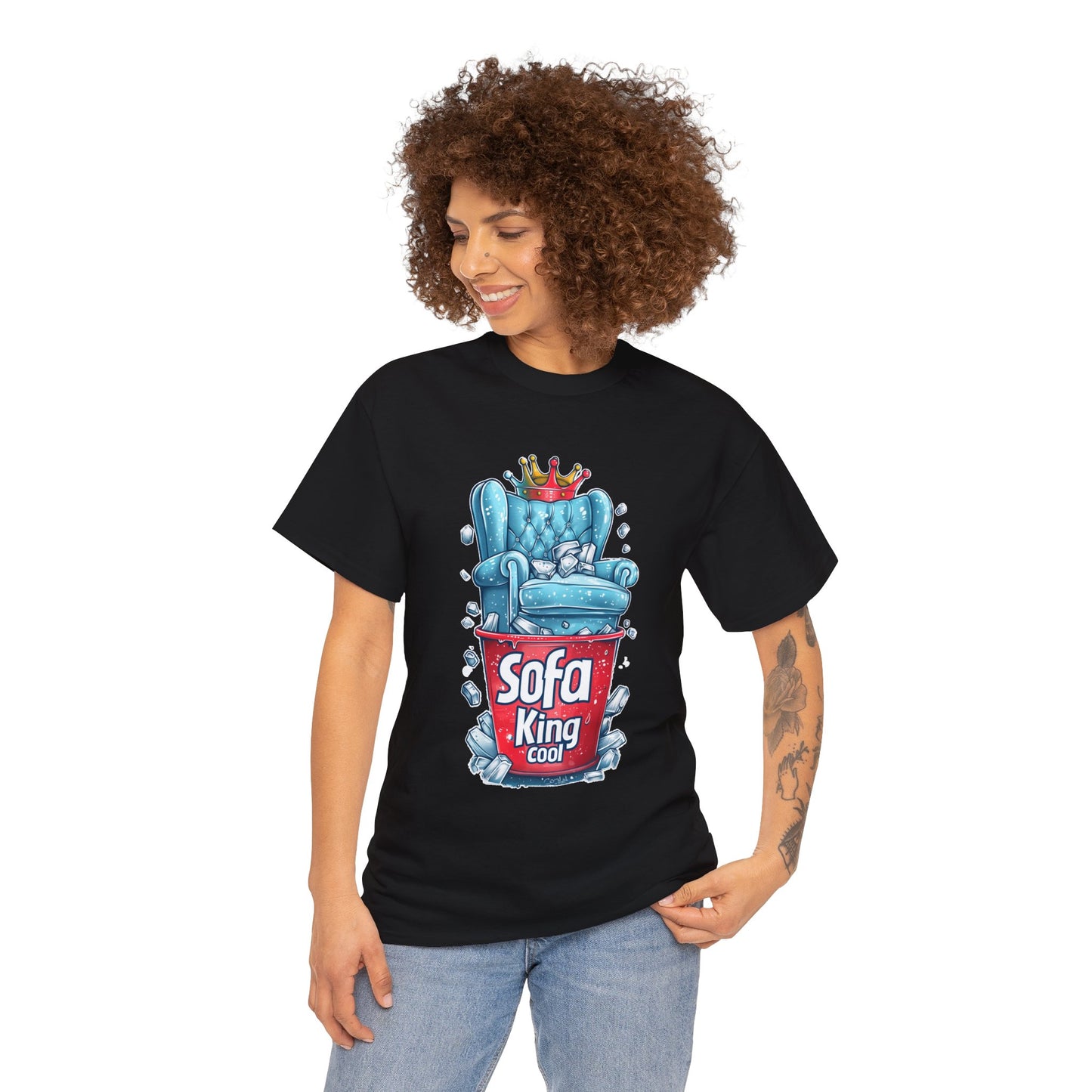 Sofa King Cool - Unisex Heavy Cotton Tee