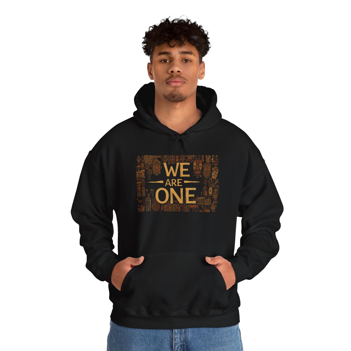 Unisex Heavy Blend™ Hoodie - "WE ARE ONE" Inspired Design