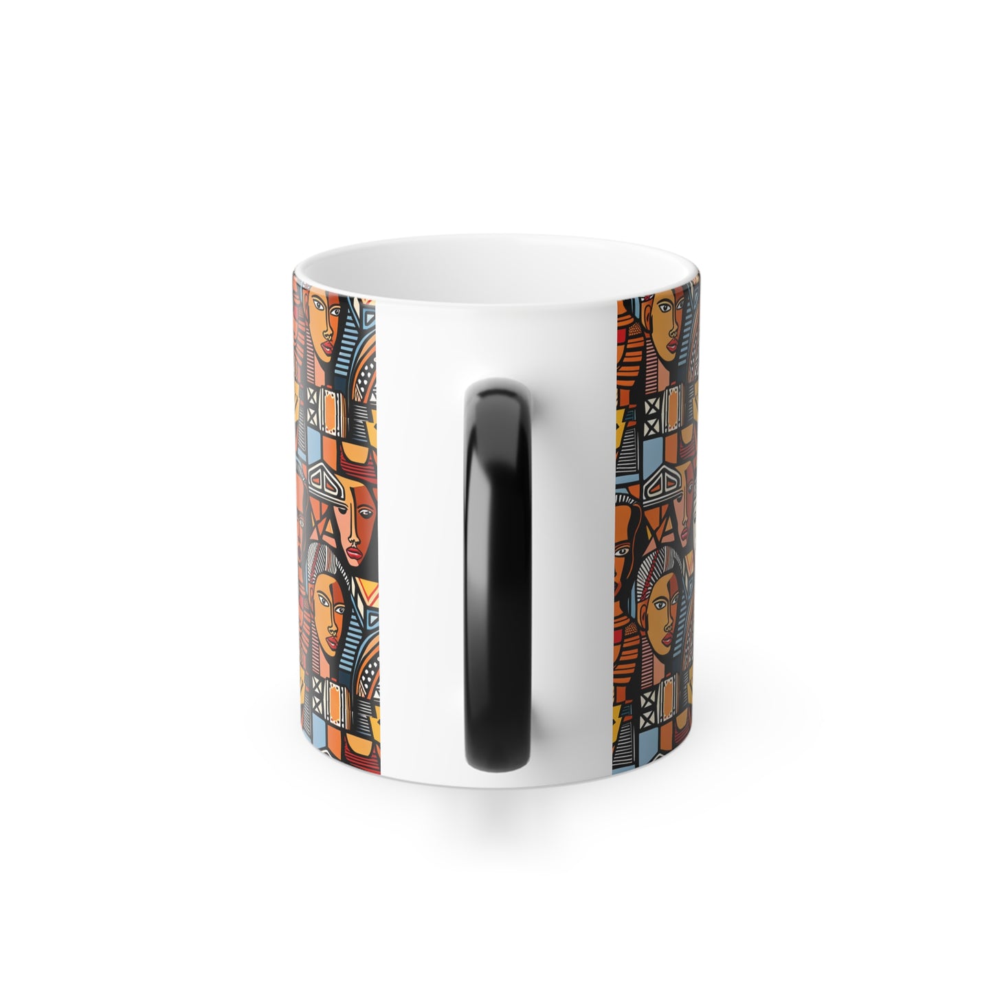 AFRO DRIPS - Color Morphing Mug, 11oz