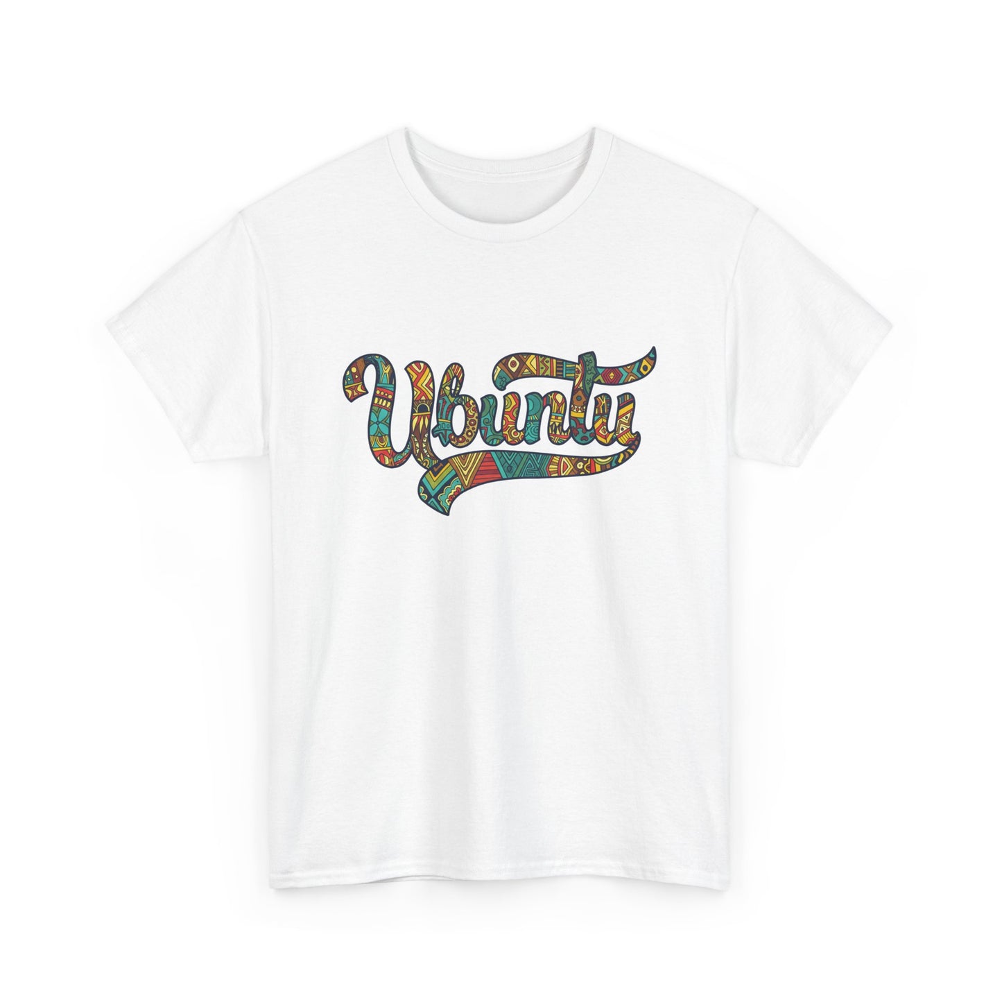 Ubuntu Unisex Heavy Cotton Tee - Celebrating Togetherness and Community