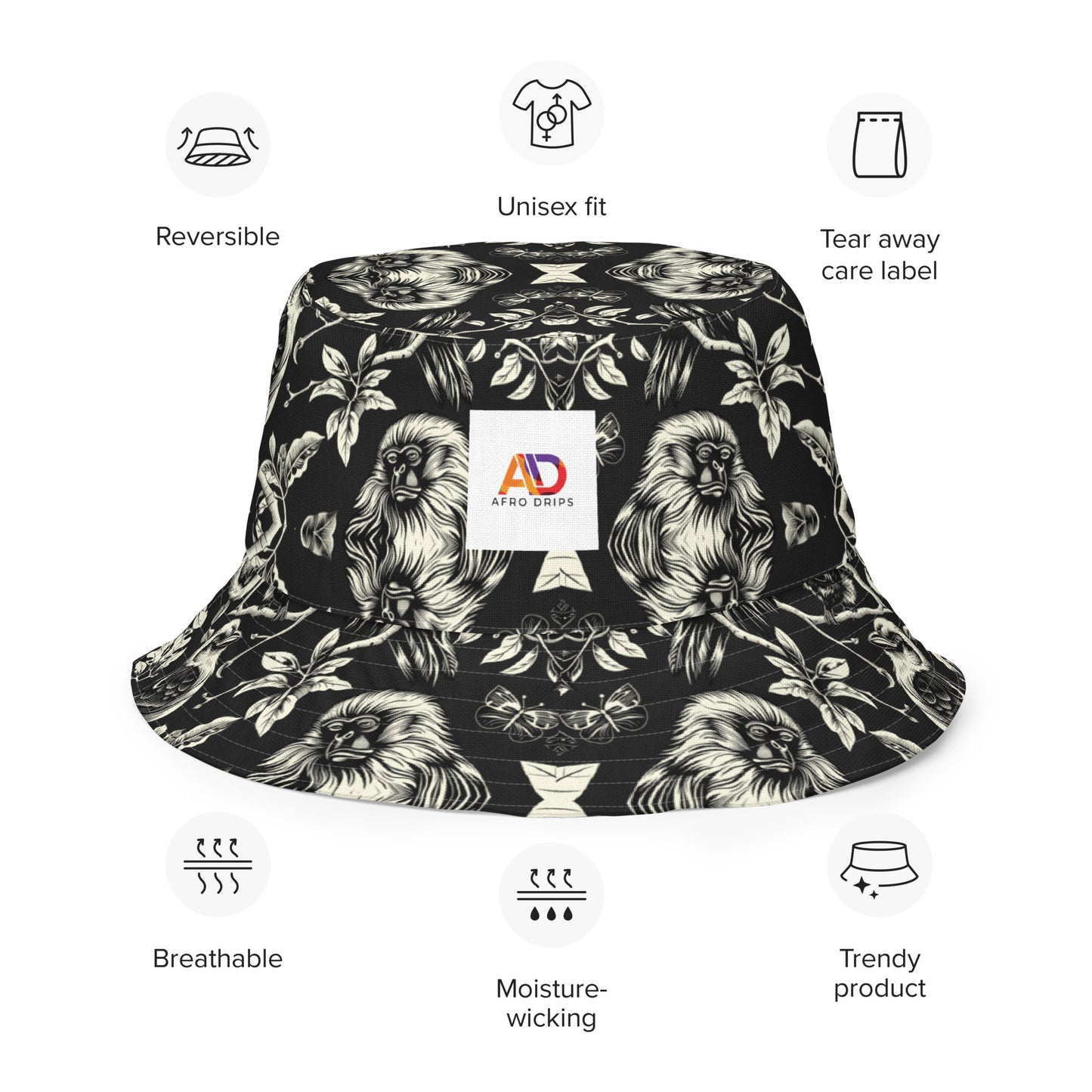 BIRKEY - Reversible bucket hat