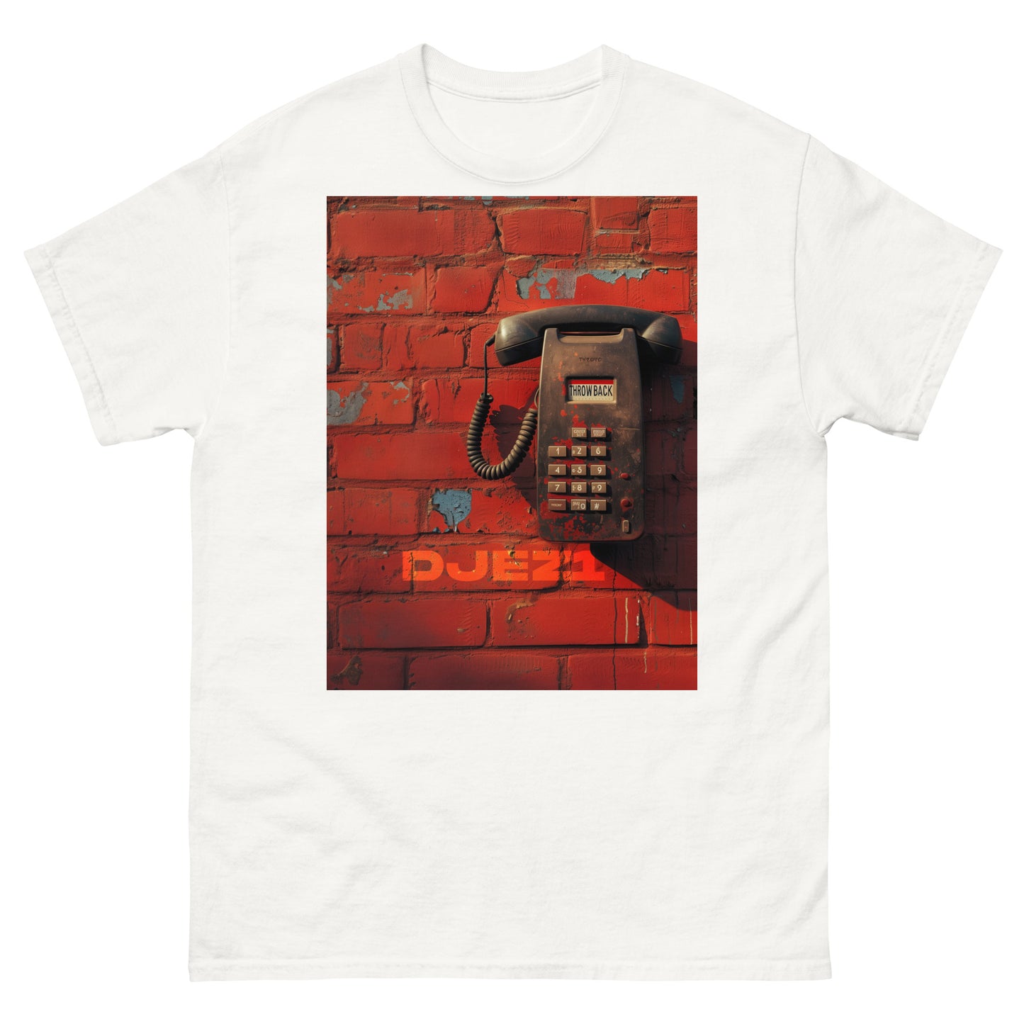 DJEZ1 THROWBACK PHONE - Men's classic tee