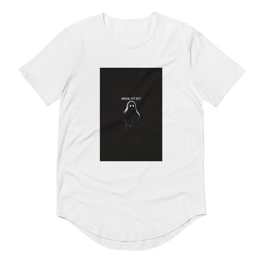 Unseen, yet felt - Men's Curved Hem T-Shirt