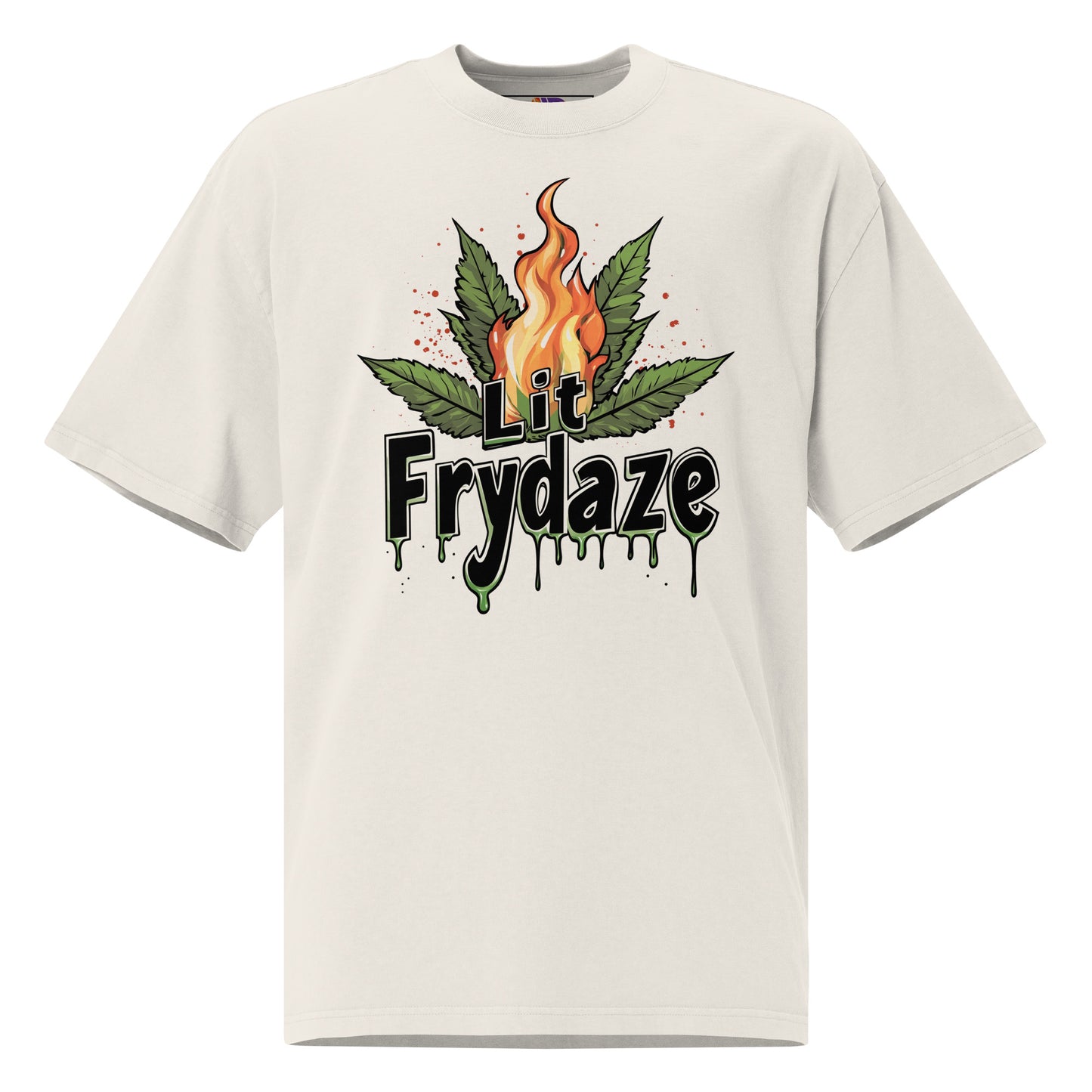 LIT FRYDAZE 10 - Oversized faded t-shirt