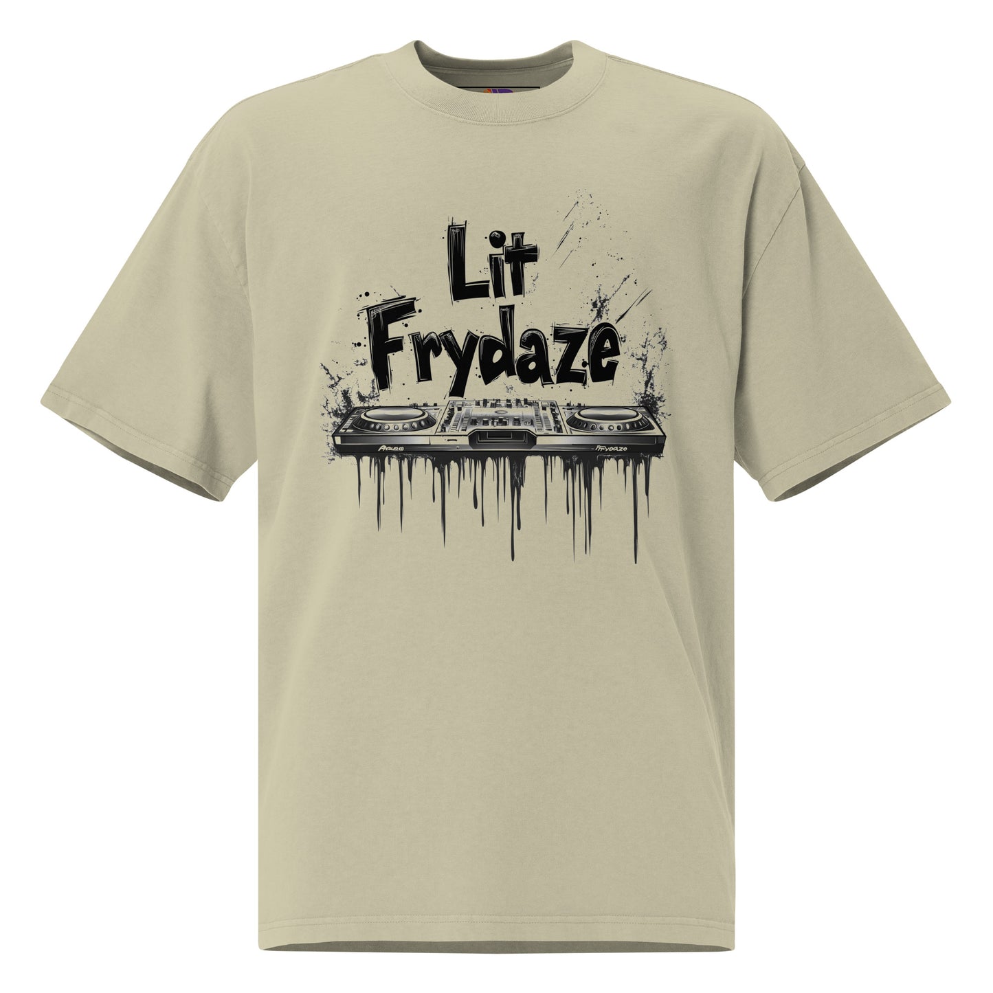 LIT FRYDAZE 4 - Oversized faded t-shirt