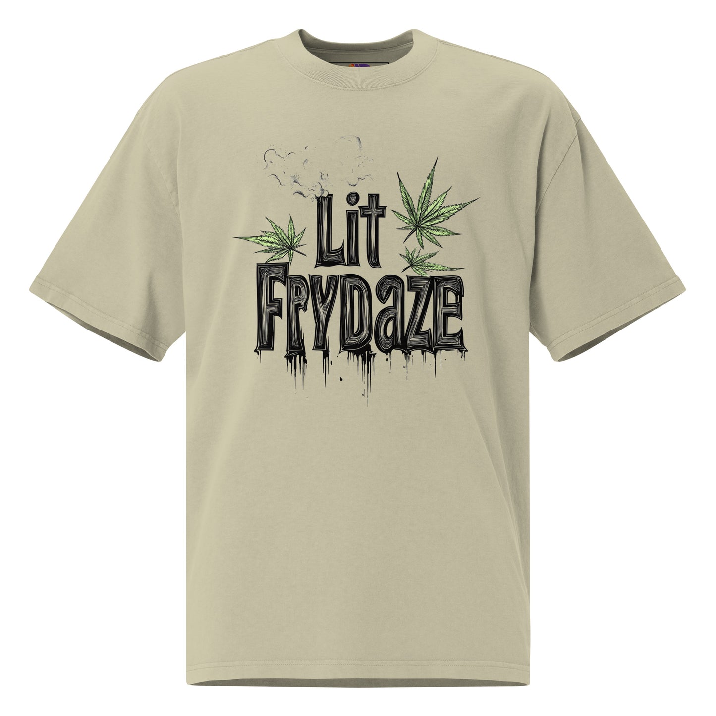 LIT FRYDAZE 8 - Oversized faded t-shirt