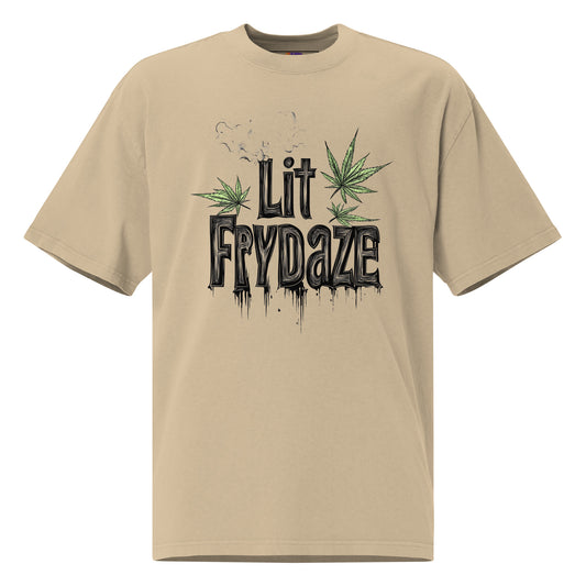 LIT FRYDAZE 8 - Oversized faded t-shirt