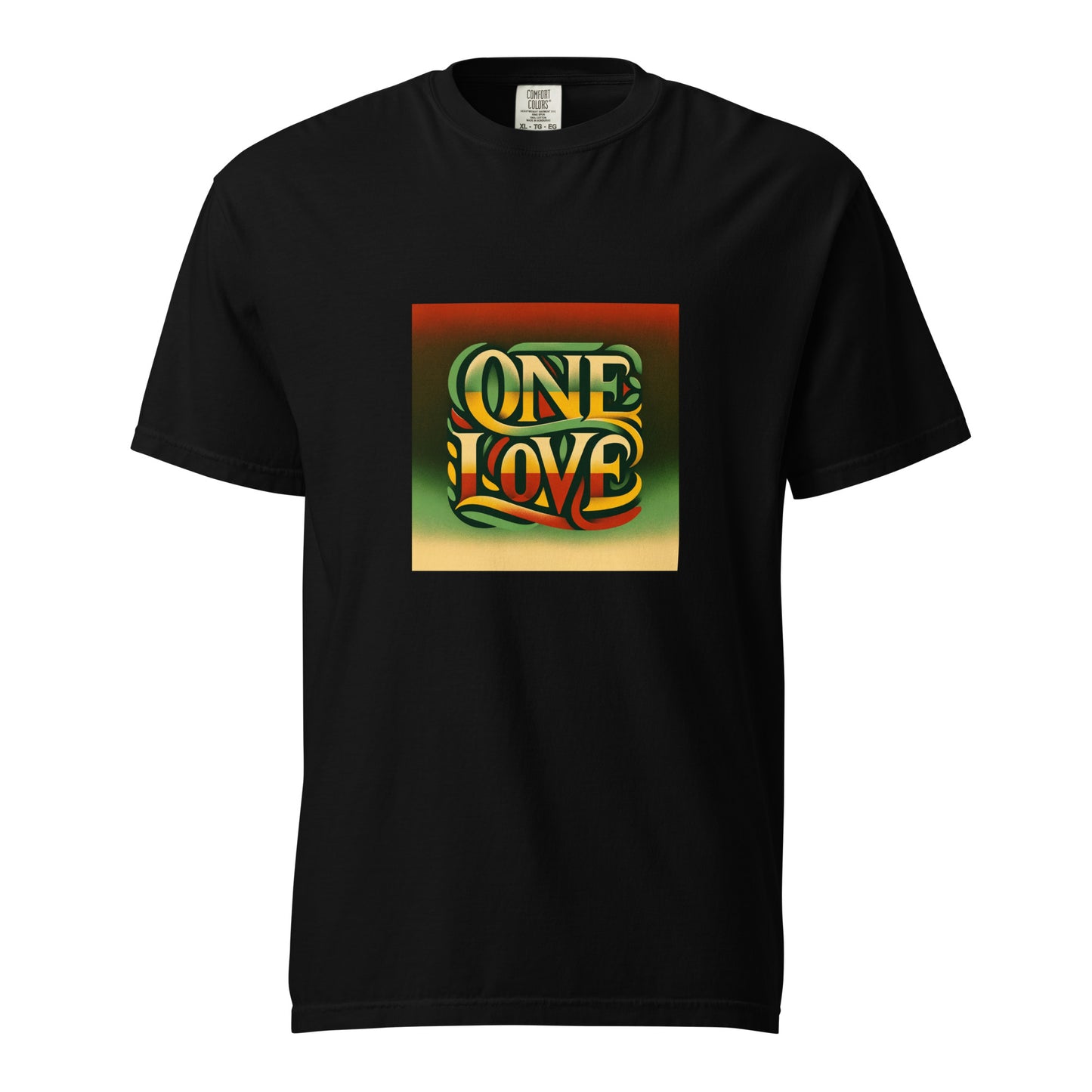 ONE LOVE - garment-dyed heavyweight t-shirt