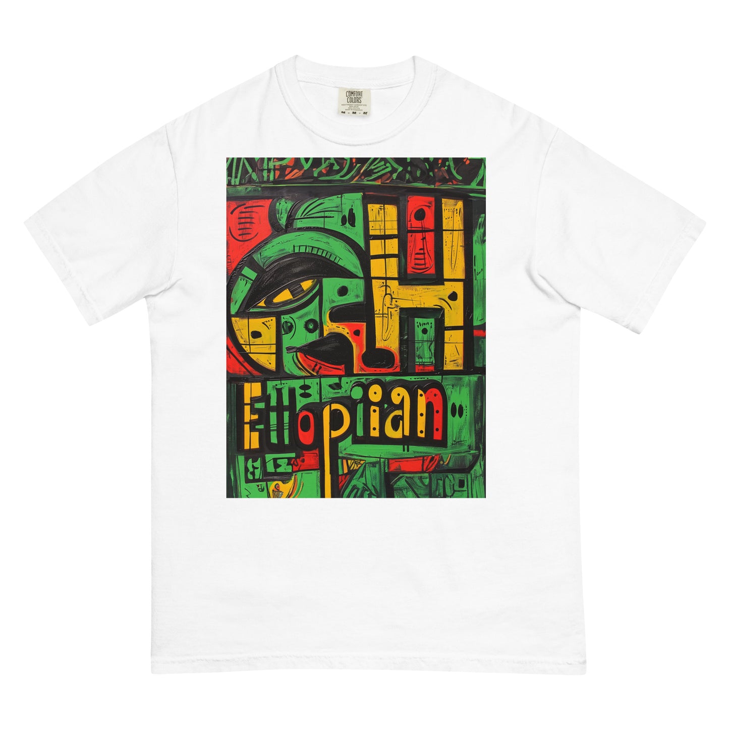 ETHIOPIAN - garment-dyed heavyweight t-shirt