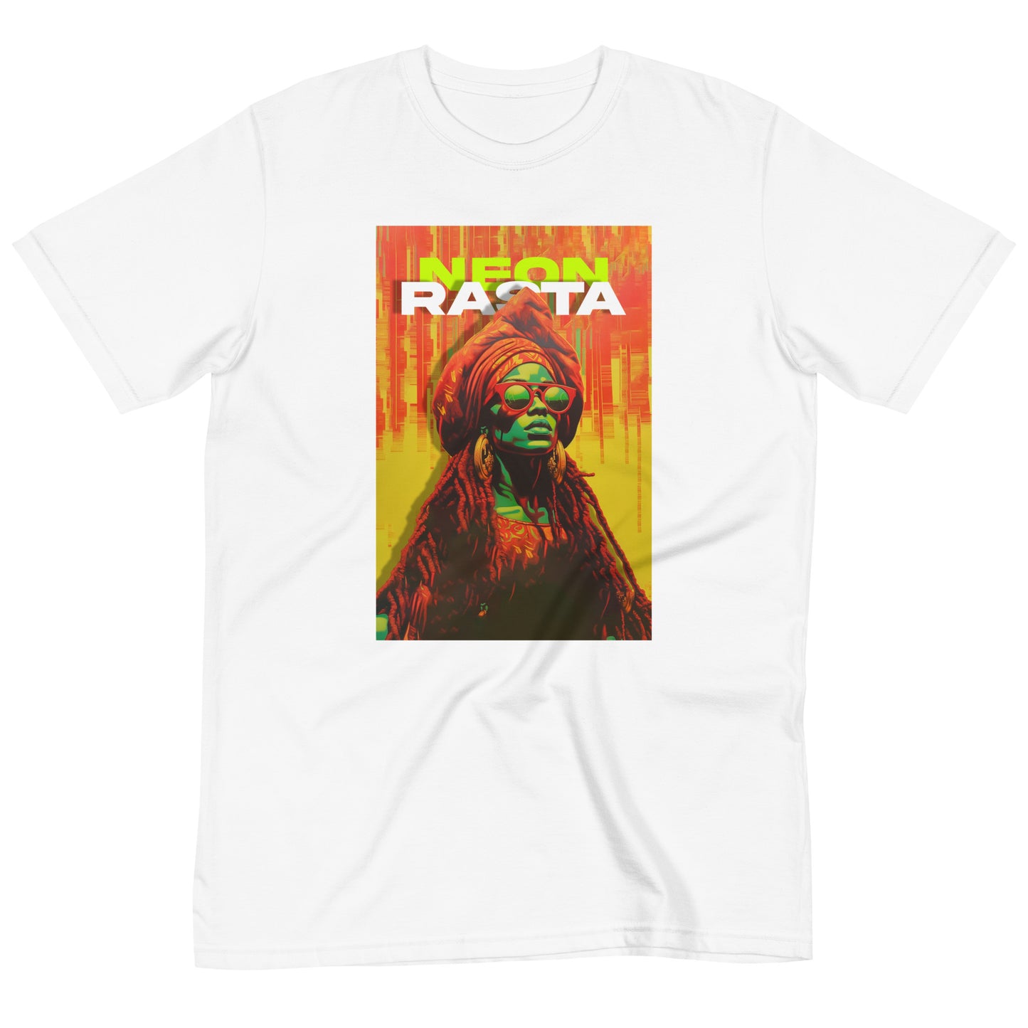 Neon Rasta - Organic T-Shirt