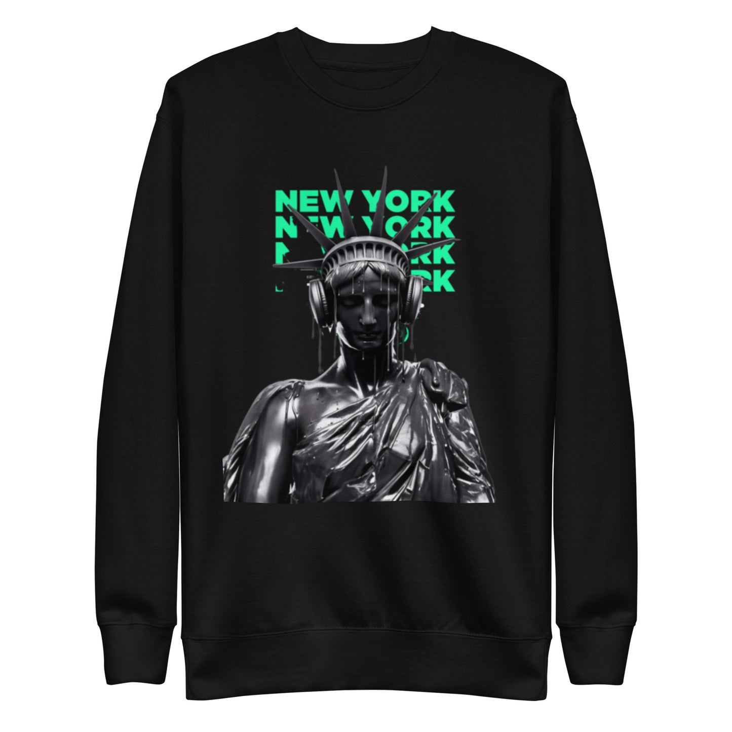 New York (ez1style) Unisex Premium Sweatshirt