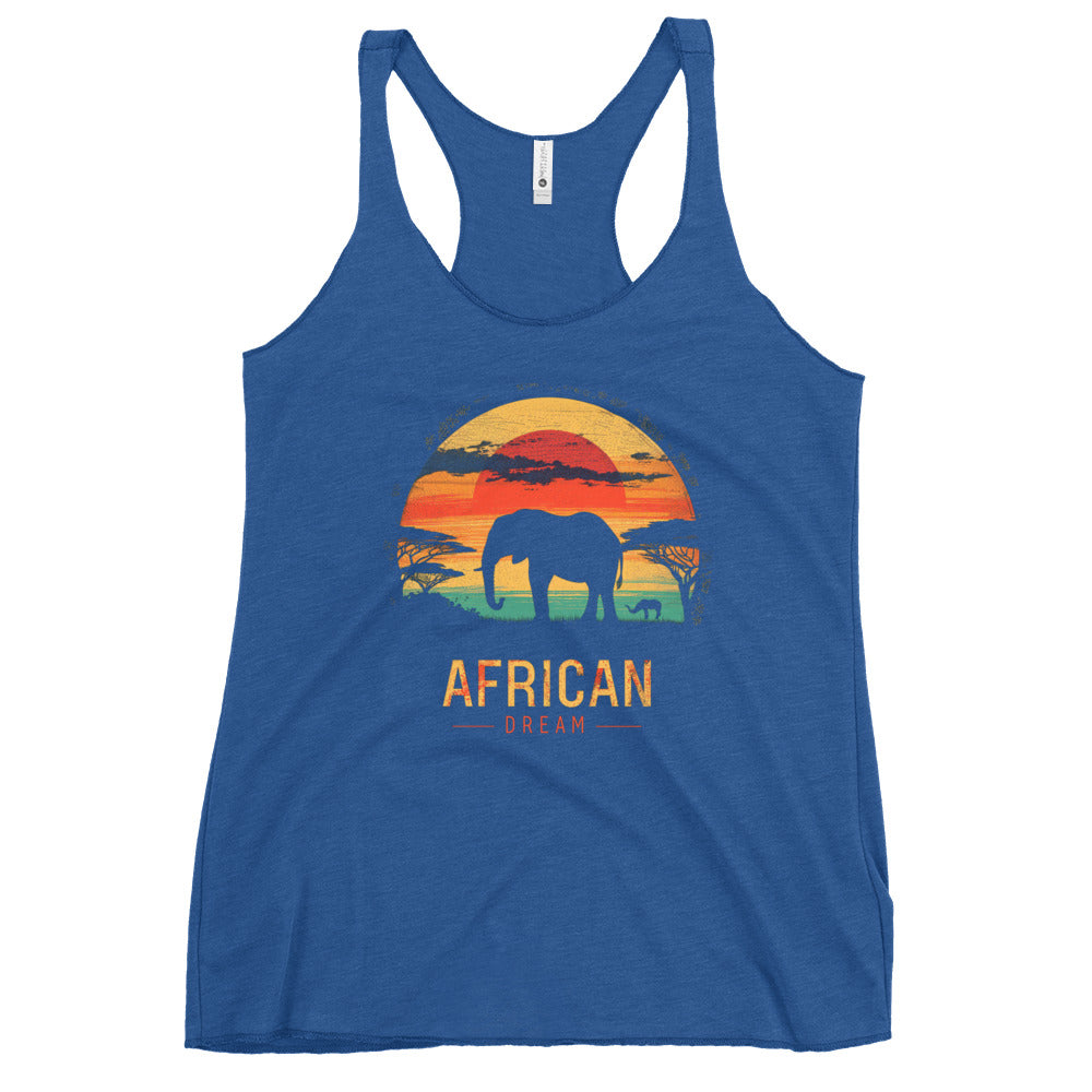 African Dream - Women's Racerback Tank