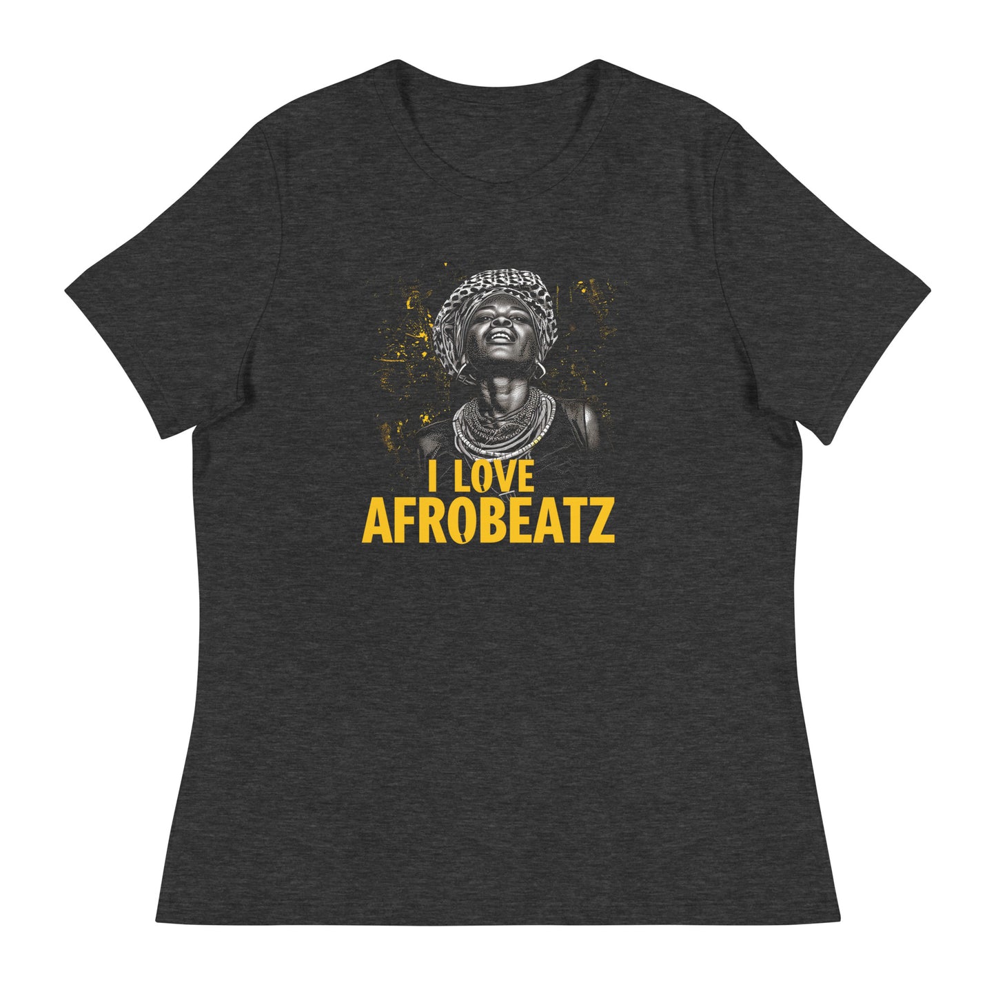 I LOVE AFROBEATZ - Women's Relaxed T-Shirt