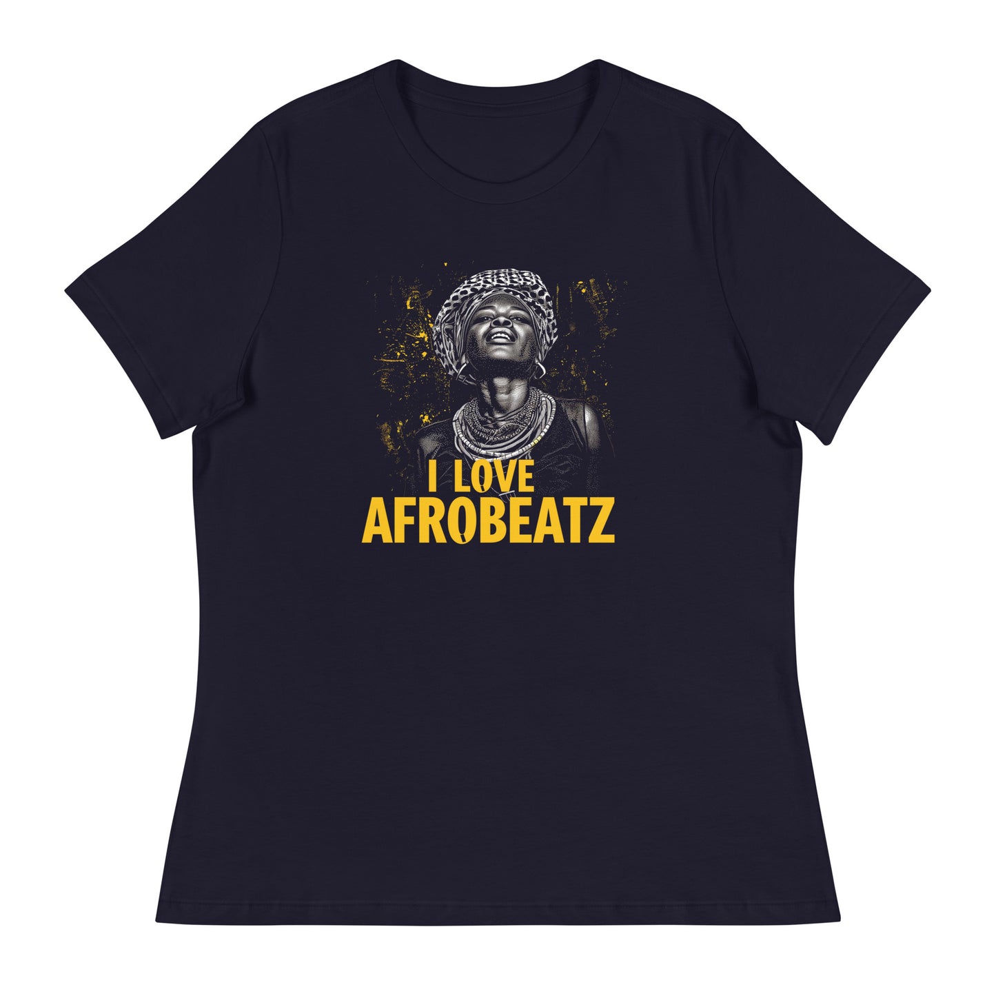 I LOVE AFROBEATZ - Women's Relaxed T-Shirt