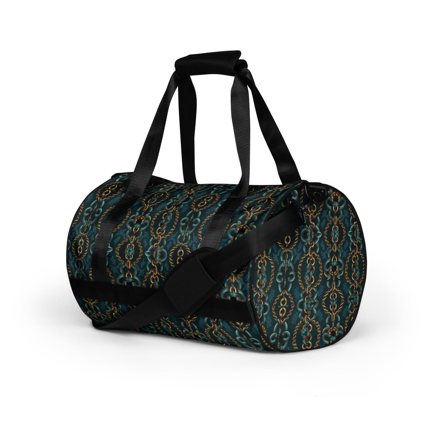 Green Gold Chain - gym bag