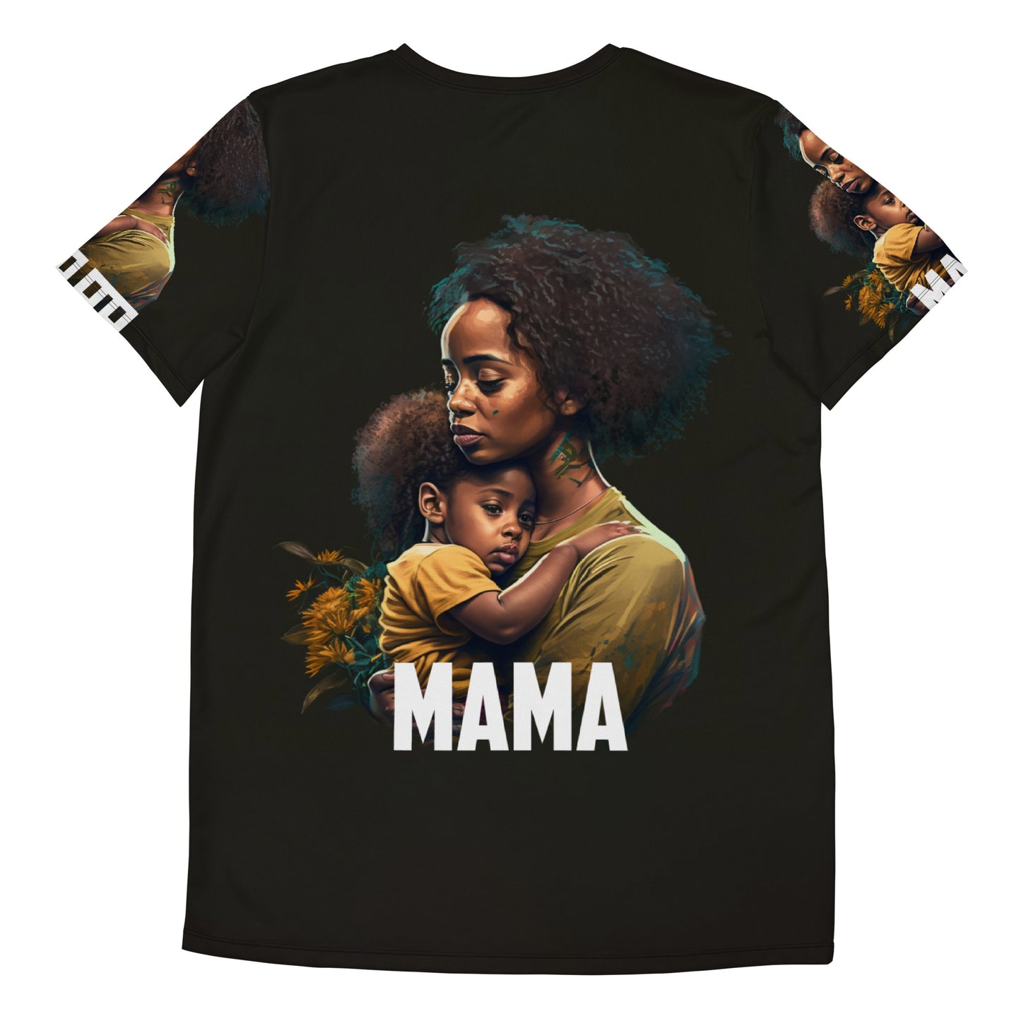 Mama  እማማ - Men's Athletic T-shirt