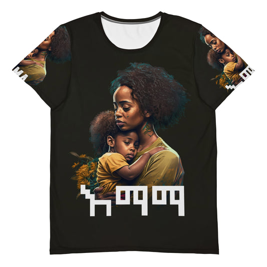 Mama  እማማ - Men's Athletic T-shirt