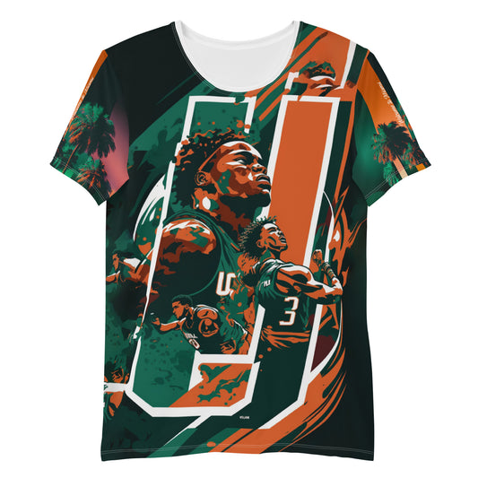 Miami Madness - Men's Athletic T-shirt