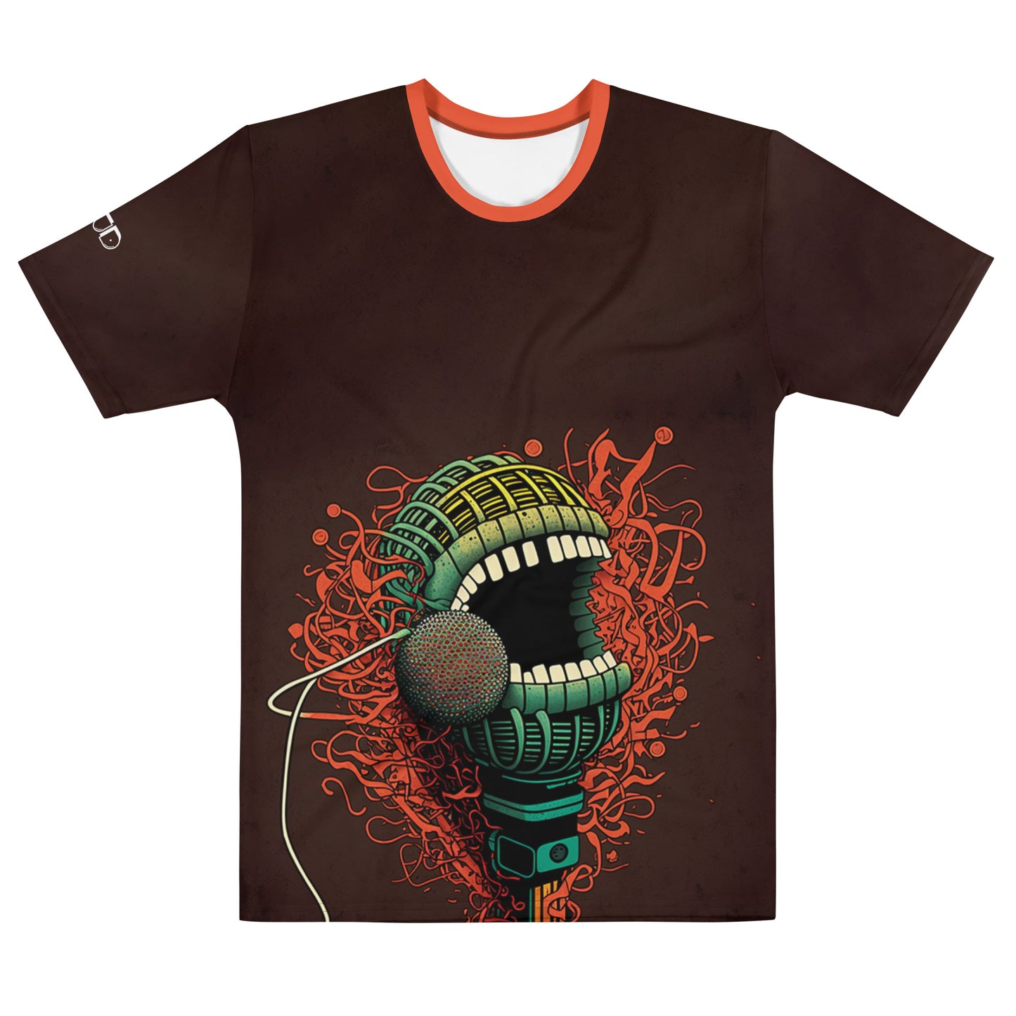 Loud DarkBrown & Orange - Men's t-shirt