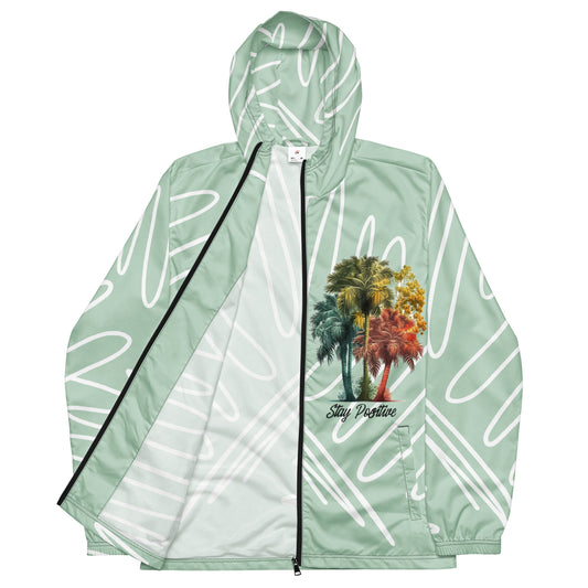 Stay Positive - Men’s windbreaker