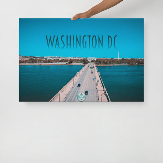 Washington DC By EZONEDRONES - 24″×36″ Thin canvas